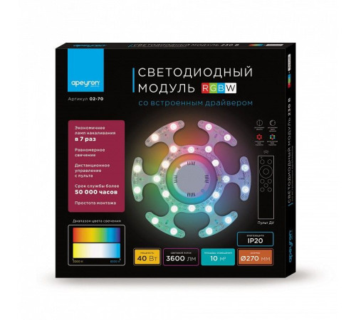 Модуль светодиодный Apeyron Electrics 02-70