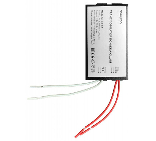 Трансформатор с проводом Apeyron Electrics 03-83