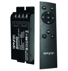 Контроллер-диммер и регулятор ЦТ с пультом ДУ Apeyron Electrics  04-38
