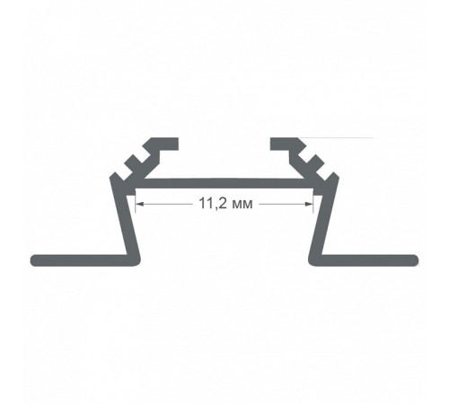 Профиль встраиваемый Apeyron Electrics 08-07-01Ч