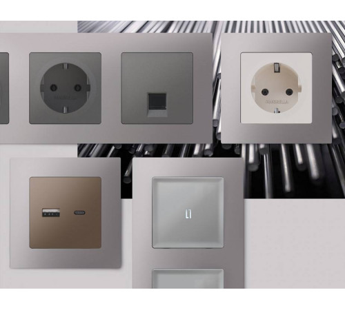 Рамка на 3 поста Ambrella Volt Techno AF220503