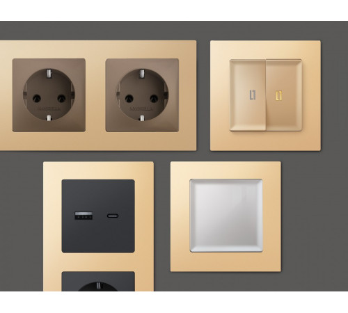 Рамка на 5 постов Ambrella Volt Techno AF220605