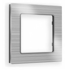 Рамка на 1 пост Ambrella Volt Platos Металл AF550101