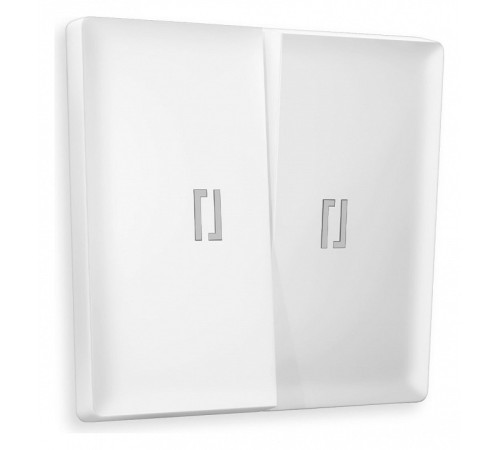 Клавиши для выключателя двухклавишного c подсветкой Ambrella Volt Quant AP1240