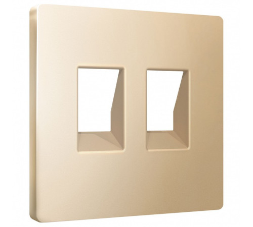 Накладка для розетки RJ-11 или RJ-45 Ambrella Volt ALFA AP6121