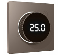 Накладка для терморегулятора электромеханического для теплого пола Ambrella Volt ALFA AP6358