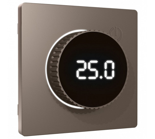 Накладка для терморегулятора электромеханического для теплого пола Ambrella Volt ALFA AP6358