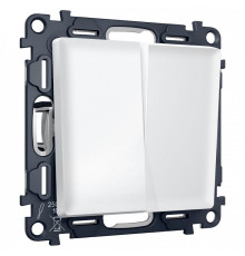 Выключатель перекрестный двухклавишный без рамки Ambrella Volt MA MA123030