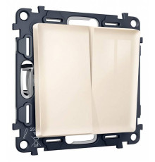 Выключатель двухклавишный без рамки Ambrella Volt Quant MA303010