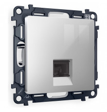 Розетка Ethernet RJ-45 и со шторками, без рамки Ambrella Volt ALFA MA412005