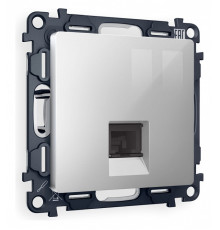 Розетка телефонная RJ-11 со штрокой, без рамки Ambrella Volt Quant MA412030