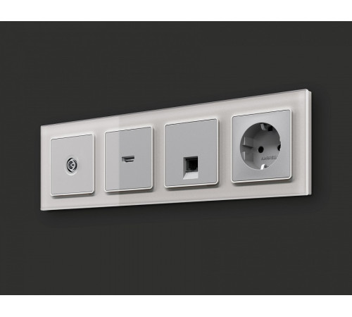 ТВ-розетка оконечная без рамки Ambrella Volt ALFA MA413005