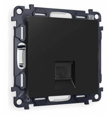 Розетка Ethernet RJ-45 и со шторками, без рамки Ambrella Volt Quant MA812010