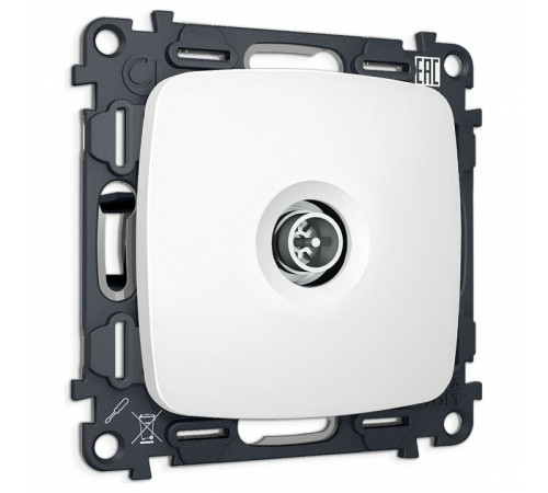 ТВ-розетка оконечная без рамки Ambrella Volt OMEGA MO133005