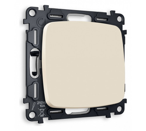 Выключатель одноклавишный без рамки Ambrella Volt Quant MO321010