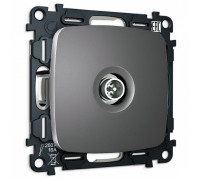 ТВ-розетка оконечная без рамки Ambrella Volt OMEGA MO663005