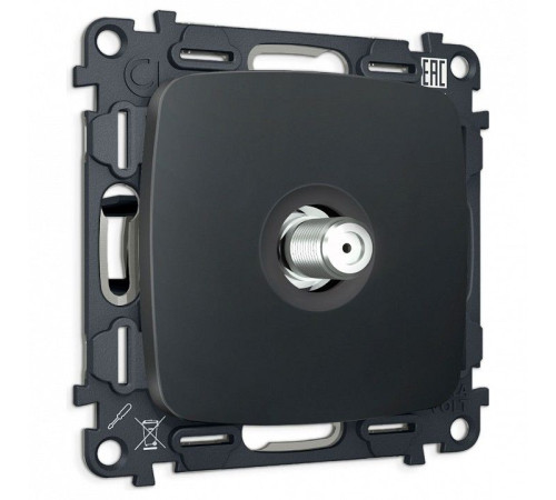 ТВ-розетка без рамки Ambrella Volt OMEGA MO913050