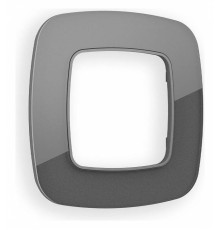 Рамка на 1 пост Ambrella Volt Radian Стекло органическое OF320651