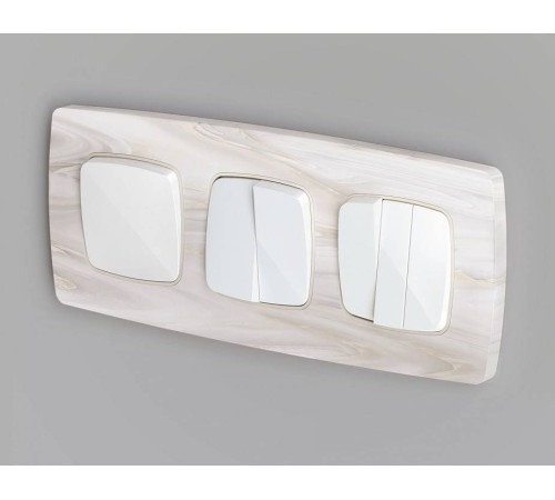 Клавиши для выключателя трехклавишного Ambrella Volt Quant OP1050