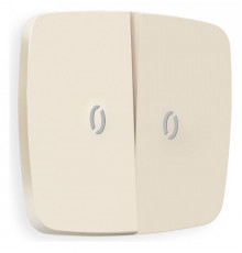 Клавиши для выключателя двухклавишного c подсветкой Ambrella Volt Quant OP3240