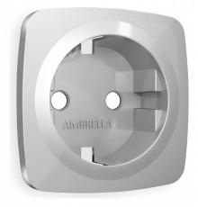 Накладка для розетки с заземлением Ambrella Volt Quant OP4060