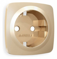 Накладка для розетки с заземлением Ambrella Volt Quant OP6060