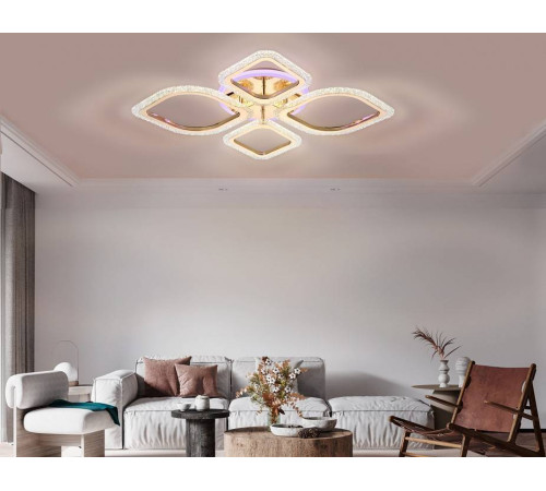 Потолочная светодиодная люстра Ambrella light FA FA5149 108 Вт с пультом FA5149