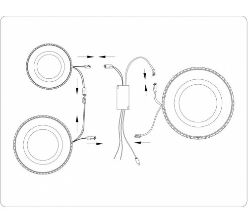Потолочная люстра Ambrella Light FA FA8867