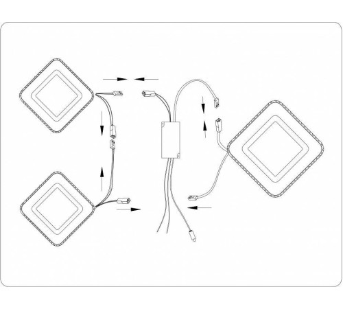 Потолочная люстра Ambrella Light FA FA8877