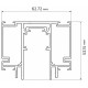 Трек магнитный встраиваемый Ambrella Light GL GL3252