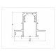 Трек встраиваемый Ambrella Light TRACK SYSTEM GL3338-9.5