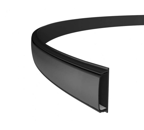 Профиль накладной гибкий Ambrella Light GP GP1600BK/BK
