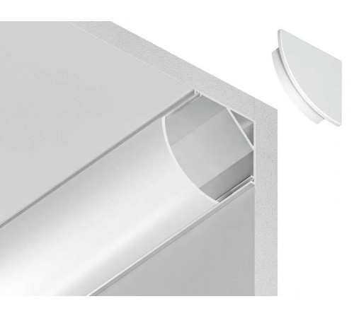 Профиль накладной угловой внутренний Ambrella Light GP GP2100WH