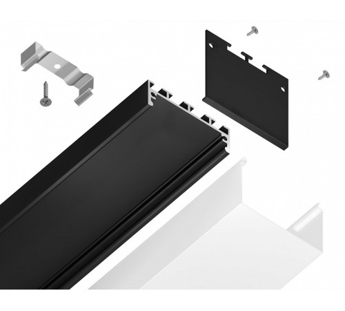 Профиль накладной Ambrella Light GP GP3070BK