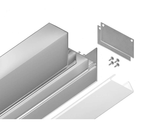 Короб для контурной подсветки натяжного потолка Ambrella Light GP GP4050AL