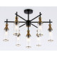 Люстра на штанге Ambrella Light LH 7 ламп LH55257