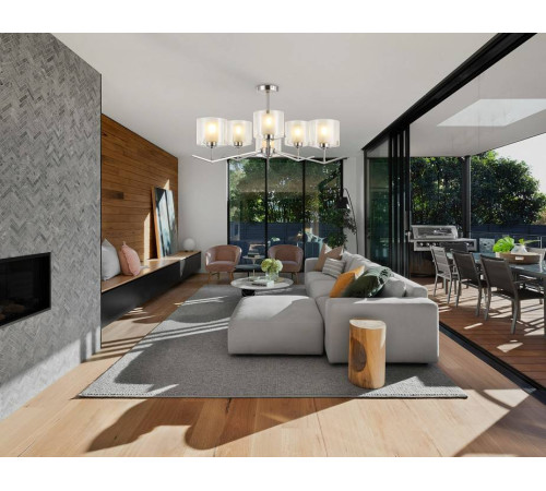 Люстра на штанге Ambrella Light HIGH LIGHT LH57002