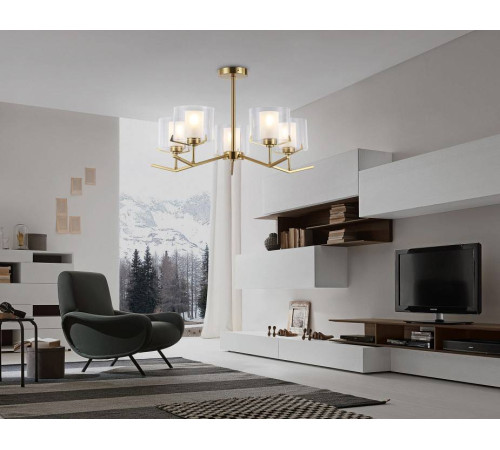 Люстра на штанге Ambrella Light HIGH LIGHT LH57007