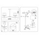 Люстра на штанге Ambrella Light HIGH LIGHT LH57007