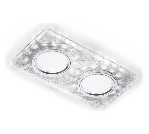 Встраиваемый светильник Ambrella Light S S234/2 W/CH/WH