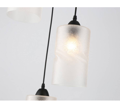 Подвесной светильник Ambrella light TR TR3412 1xE27 черный/золото TR3412