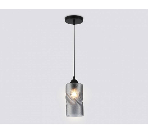 Подвесной светильник Ambrella light TR TR3413 1xE27 черный/золото TR3413