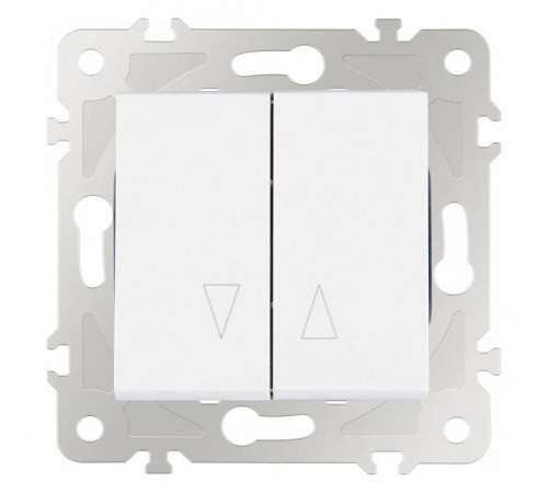 Выключатель для жалюзи без рамки Arte Milano 203 203.38-2.white