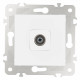 ТВ-розетка без рамки Arte Milano am-203 203.43-1.white