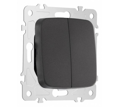 Выключатель для жалюзи без рамки Arte Milano 205 205.38-2.black