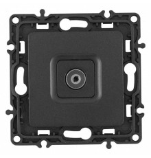 ТВ-розетка без рамки Arte Milano am-217 217.43-1.black