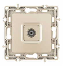 ТВ-розетка без рамки Arte Milano am-217 217.43-1.shampan