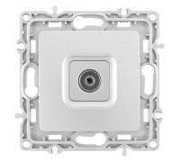 ТВ-розетка без рамки Arte Milano am-217 217.43-1.silver