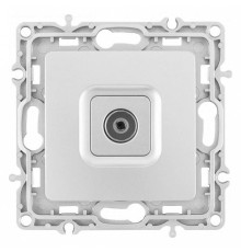 ТВ-розетка без рамки Arte Milano am-217 217.43-1.silver