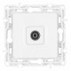 ТВ-розетка без рамки Arte Milano am-217 217.43-1.white